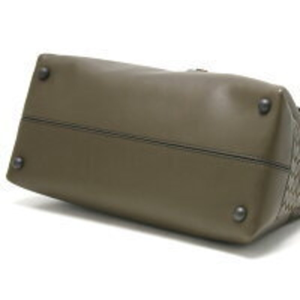 Bottega Veneta Piazza 2way Shoulder Bag Mustard Green Brighton Blue - Picture 3 of 5